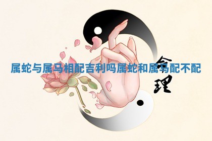 属蛇与属马 🍓 相配吉 🐎 利吗_属蛇和属马配不配 属蛇与属马 🍓 相配吉 🐎 利吗_属蛇和属马配不配